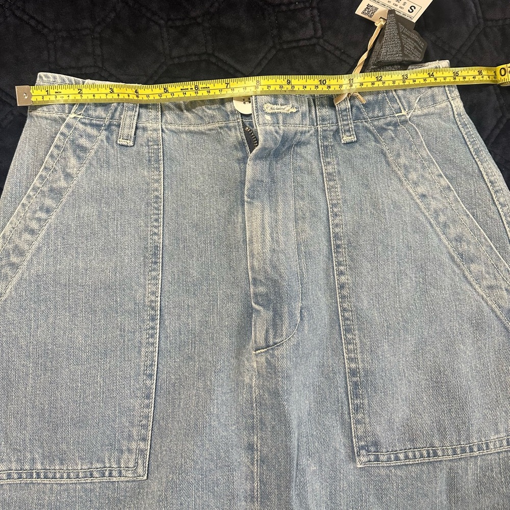 Venice blue denim skirt - Picture 5 of 7